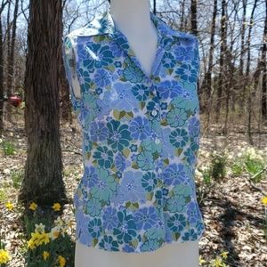 Lemons grass summer blouse